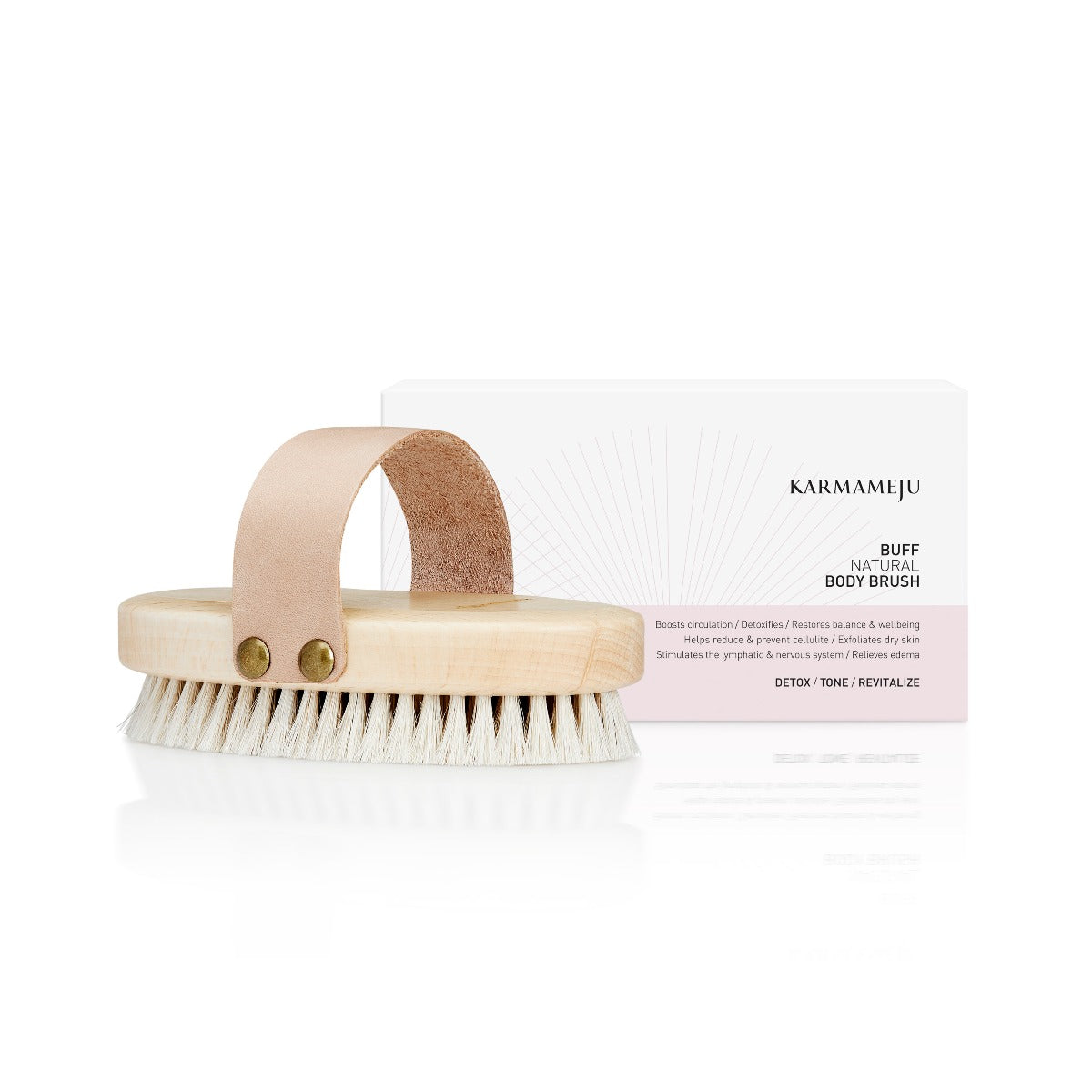 Karmameju Buff - Body Brush - Bahne